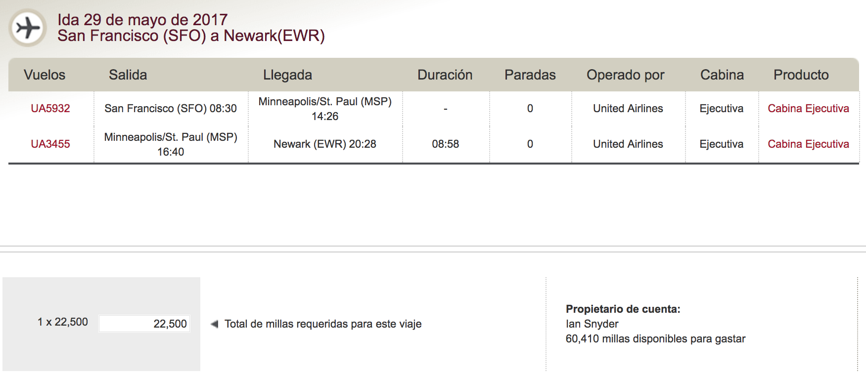 Avianca Lifemiles Redemption Chart