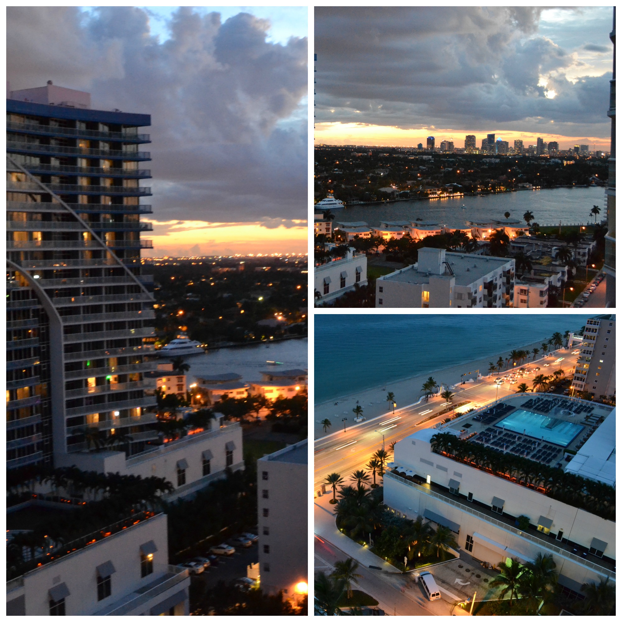 Views from the Hilton Fort Lauderdale
