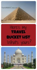 Here's my travel bucket list - what's yours? Some of the best family travel sights and inspiration from travel expert Dan Miller