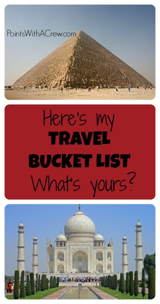 Here's my travel bucket list - what's yours? Some of the best family travel sights and inspiration from travel expert Dan Miller