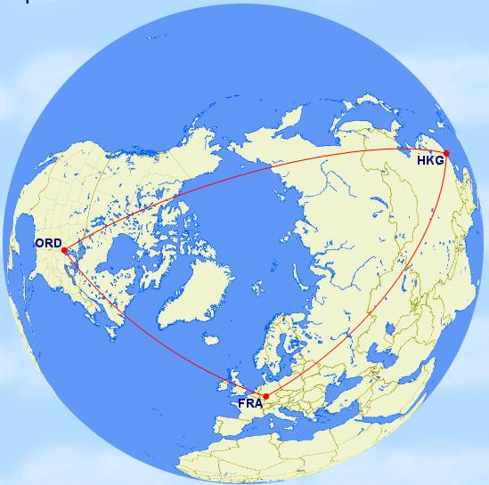 This flight is only 60,000 miles on US Air! (plus it makes the map look weird :-D )
