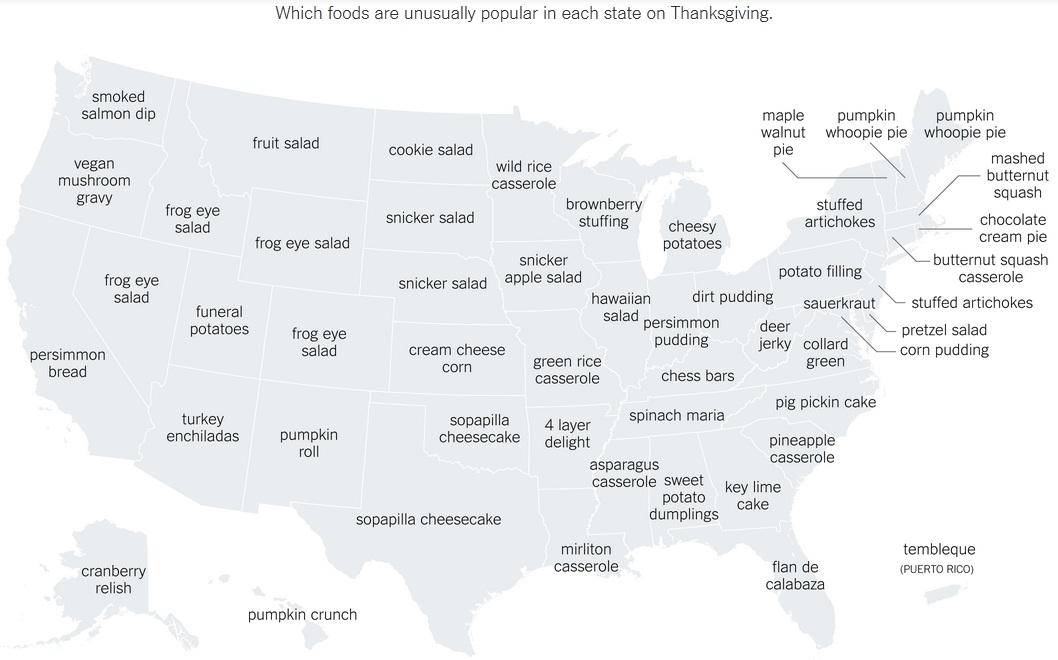 thanksgiving-recipes-by-state