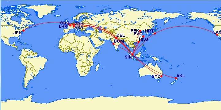 singapore airlines travel points