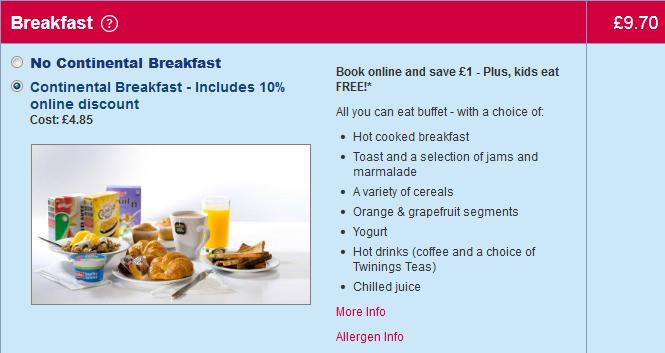 travelodge-family-room-breakfast-options