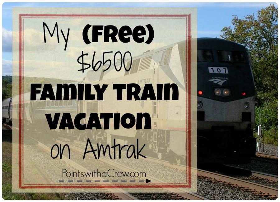 Find out how we took an Amtrak train trip that could have cost $6500... FOR FREE!