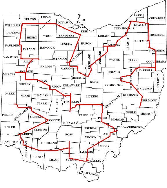 #TBT – All 88 counties in Ohio in 24 hours (EFOHC)
