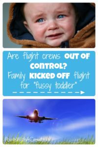 a baby crying and a plane flying
