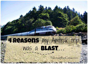 4 reasons my Amtrak train trip was a blast! Our family of 8 had a sleeper car and all meals included!