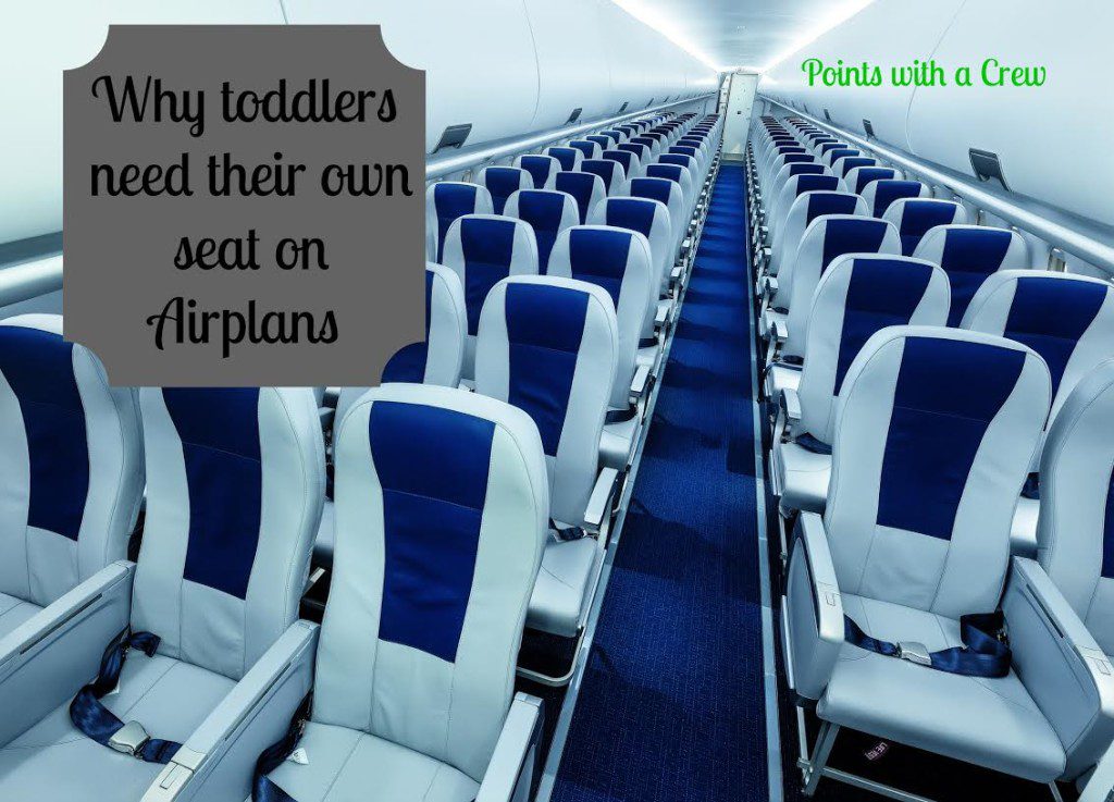 Taking a lap infant or a lap child for an airplane trip? It's time to