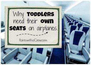 Taking a lap infant or a lap child for an airplane trip? It's time to make a call - no more lap toddlers on flights!