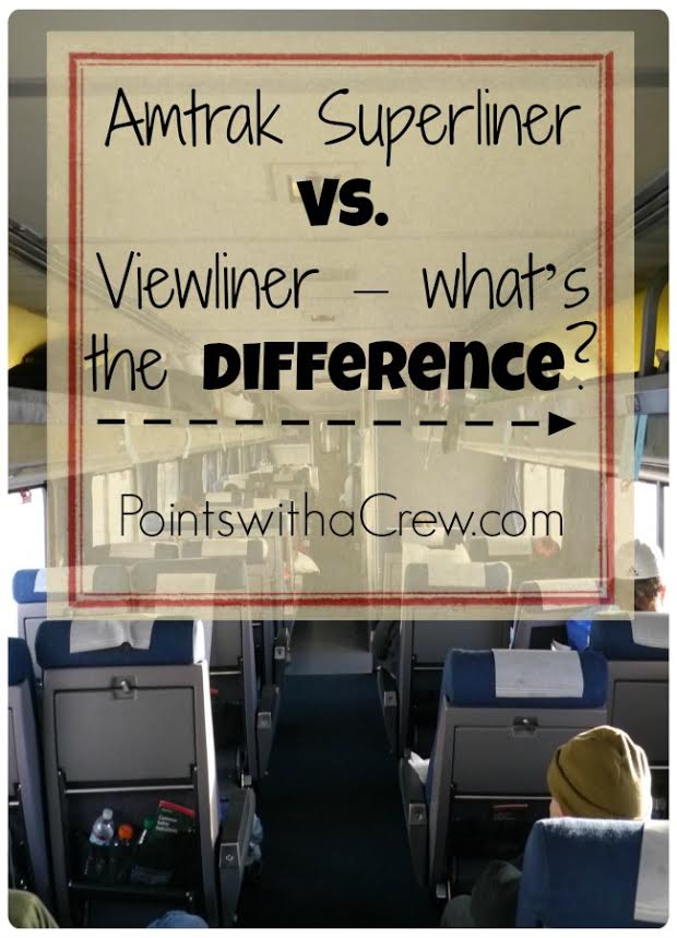 Taking an Amtrak train trip with your family?  Find out What's the difference between a Viewliner car and a Superliner car
