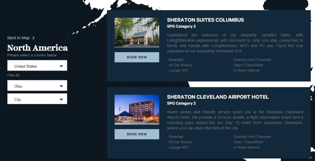 Getting free Sheraton Club lounge access Points with a Crew