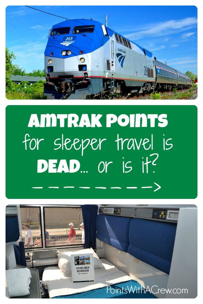 Is using Amtrak points for sleeper car travel completely DEAD? Or are there still actually some options?