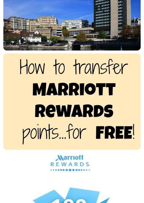 How to combine and transfer Marriott points for free (UPDATED 2023)