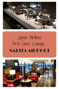 The Japan Airlines first class lounge in Narita Airport is a great place to hang out if you're traveling to Tokyo