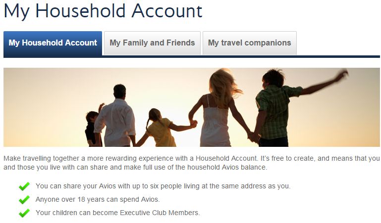 british-airways-household-account