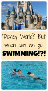 Looking for things to do at Disney World with kids? Just keep in mind they'll probably just want to go swimming instead!