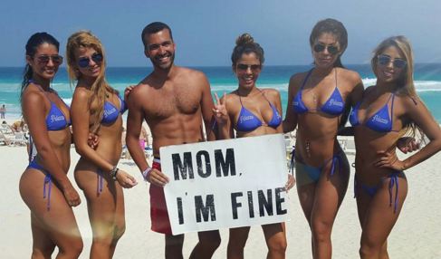 Meet the guy who travels the world, but still lets his mom know that he’s doing fine