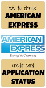 Check your American Express application status or find out how to call the Amex reconsideration line