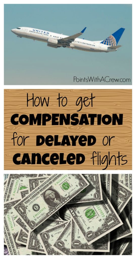 Here's how you can get compensaiton for a delayed or canceled flight when flying United, American, Delta or another airline