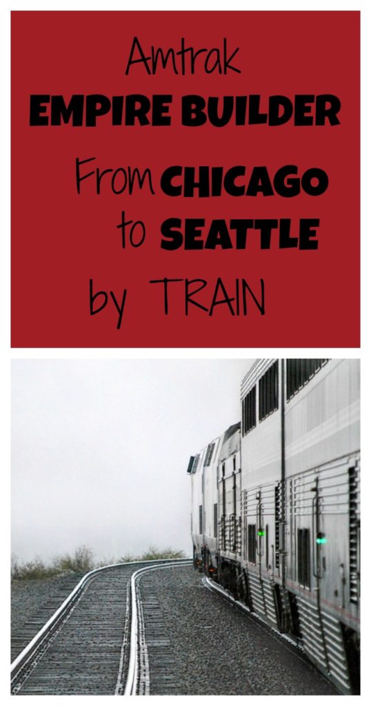 Taking the Amtrak Empire Builder for a family train trip from Chicago to Seattle - our family's review of the menu, sleeper car rooms and more