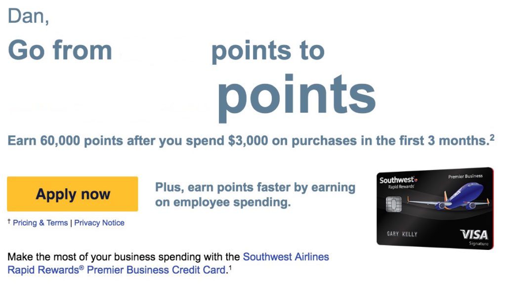 southwest-business-60000-offer