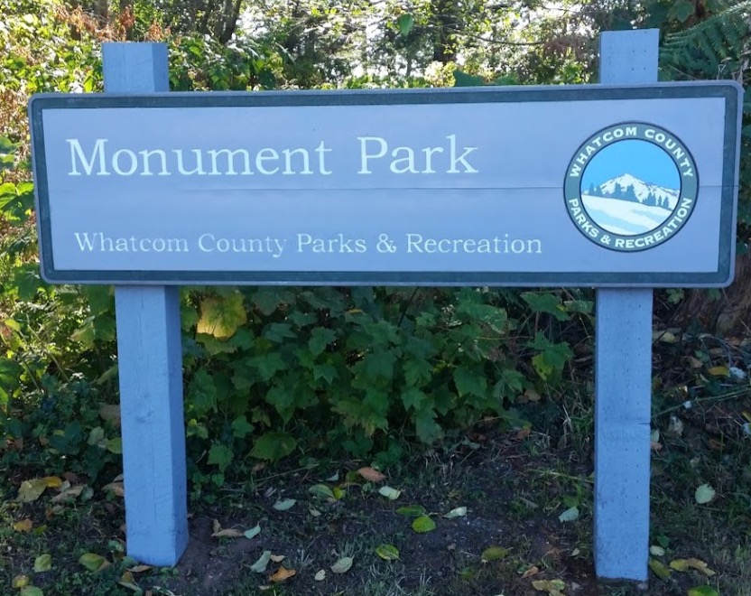 point-roberts-monument-park-sign