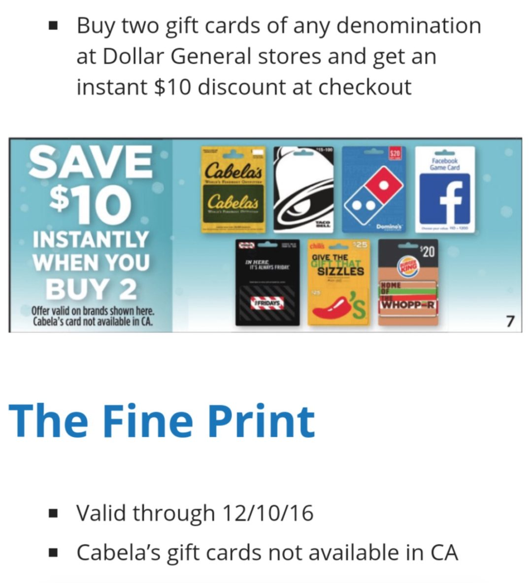 3 MORE Black Friday / Cyber Monday gift card deals