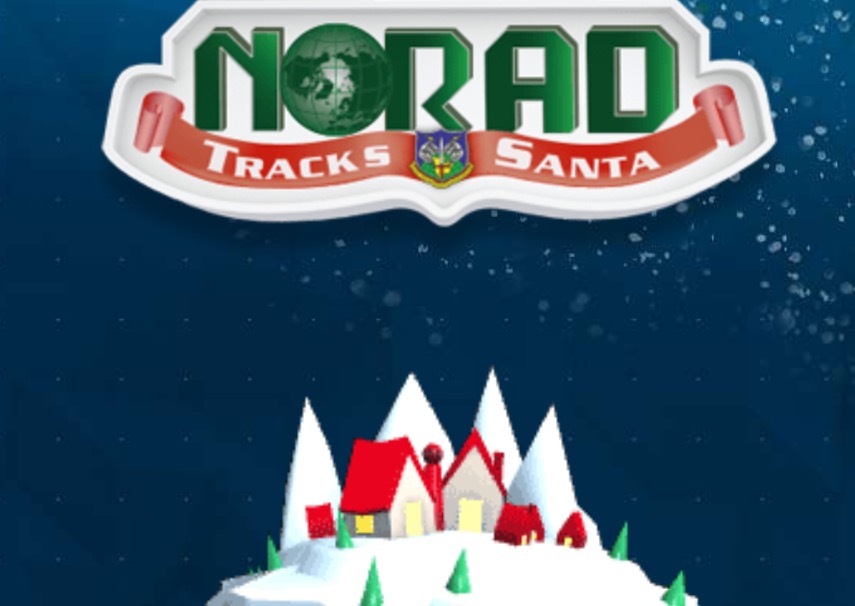 Track where Santa is with NORAD