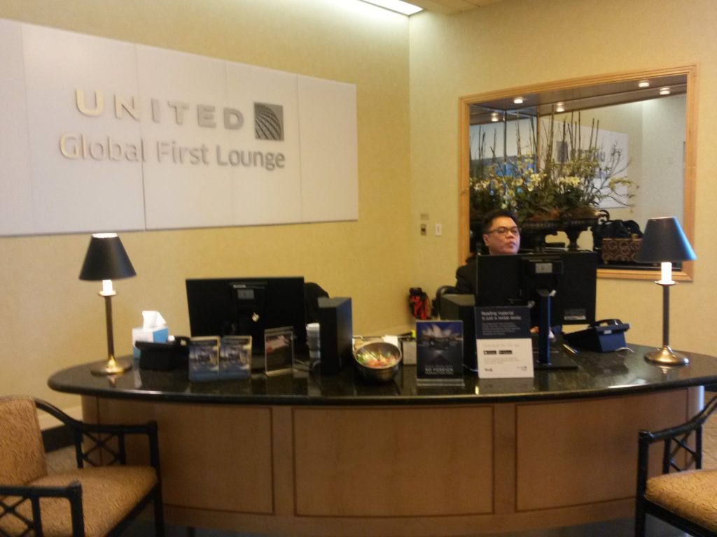 United Global First Lounge SFO