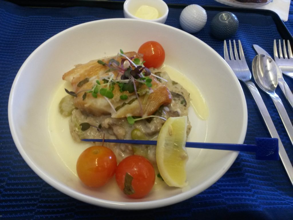 Main Course United Polaris First SFO to ICN