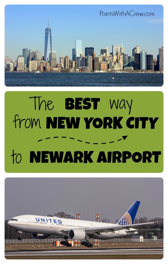If you're going from New York City to Newark Airport in New Jersey, here's the best and cheapest way to get from Manhattan to Liberty Airport - complete guide with map and step by step instructions