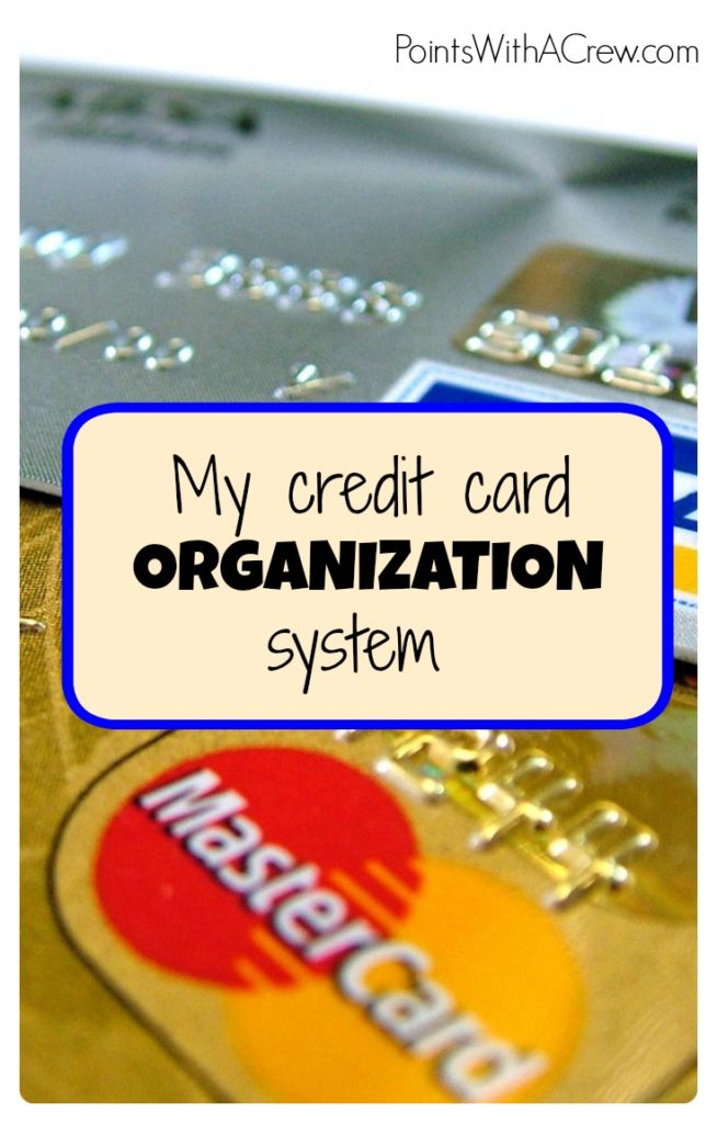 If you're not organized, you risk throwing away money. Here is my simple credit card organizer system and tips