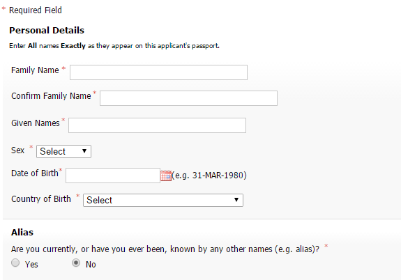 How to fill british passport application form