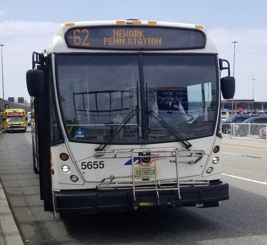a bus on the road
