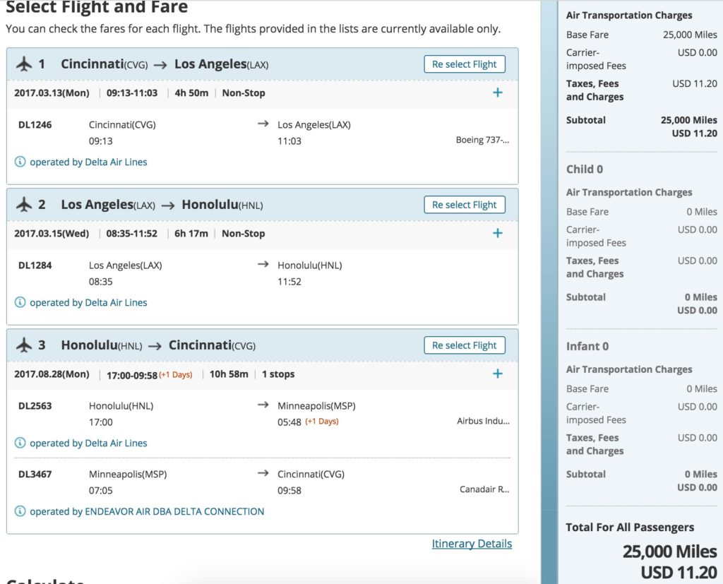 korean-air-award-chart-stopover-cvg-lax-hnl