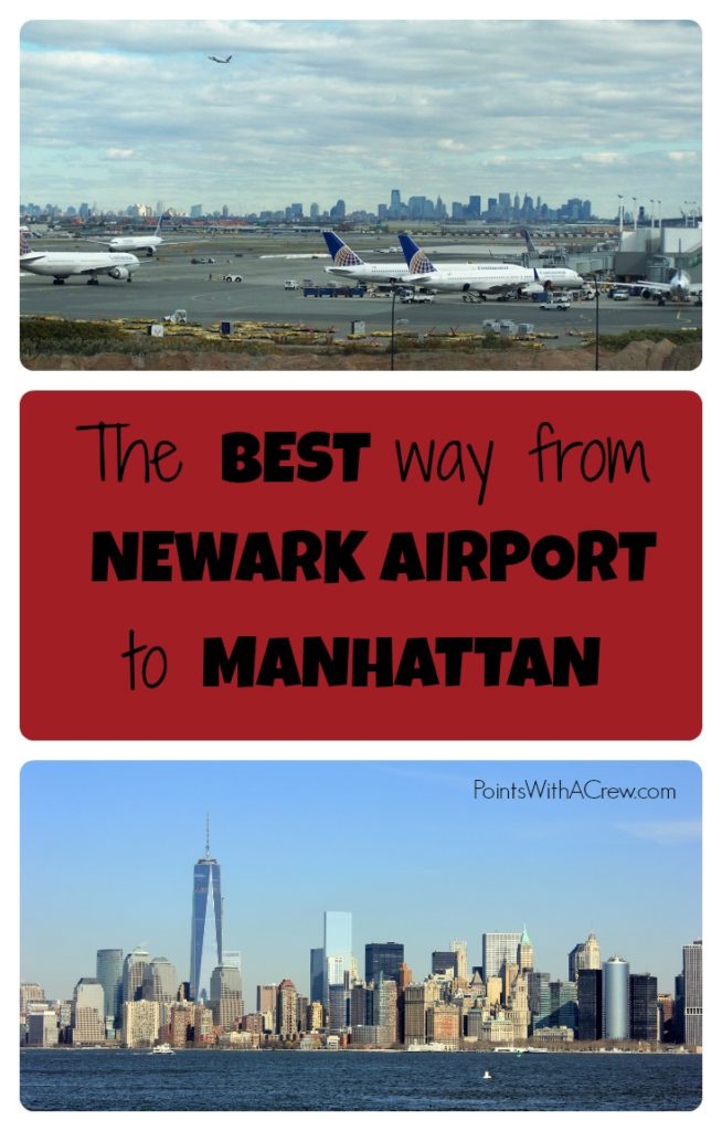If you're going from Newark Airport in New Jersey, here's the best and cheapest way to get from Liberty to Manhattan in New York City - complete guide with map and step by step instructions