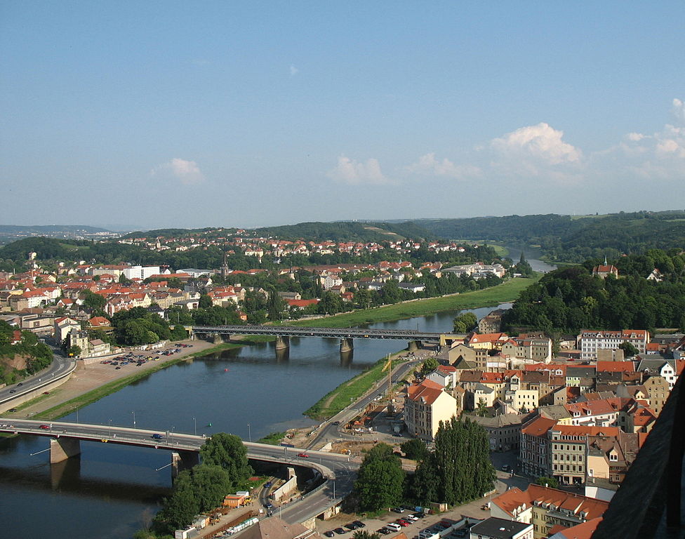 A view of Meissen, Germany--home of Meissen porcelain.