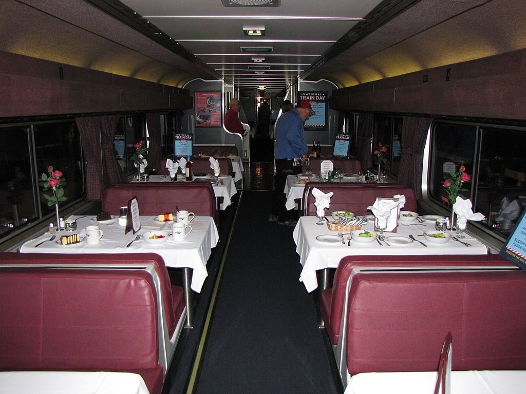 Amtrak Auto Train to Florida - Dining