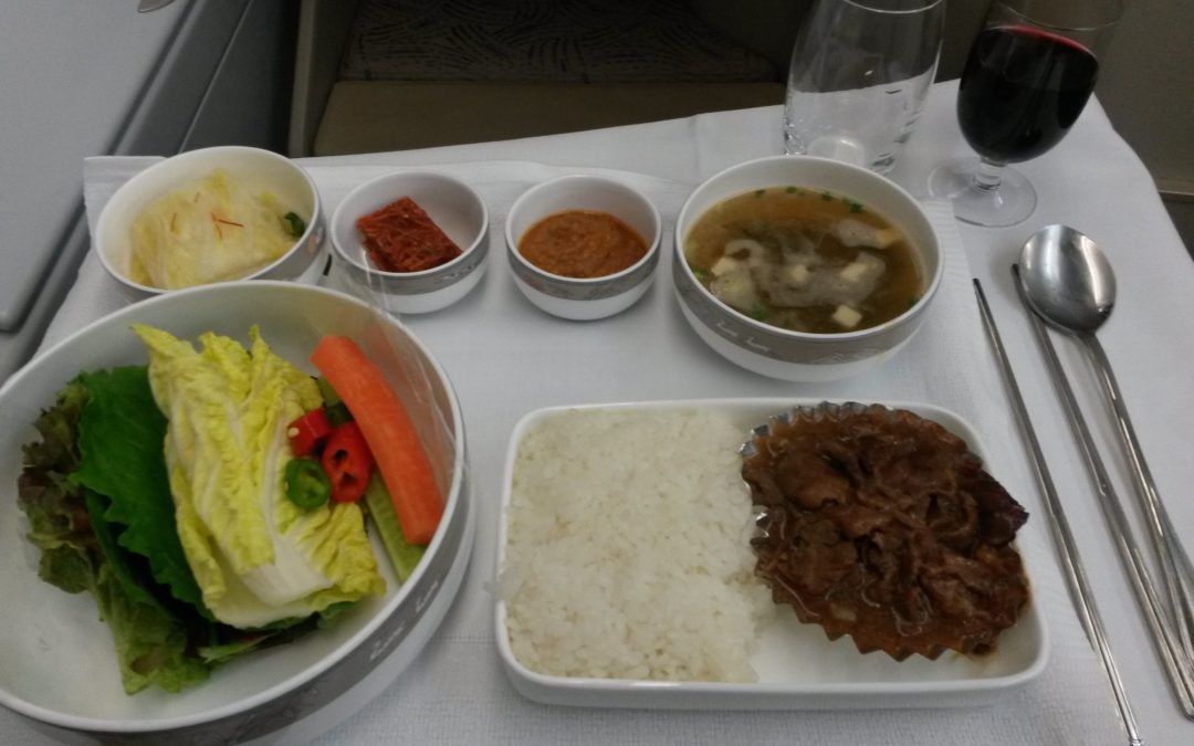 Asiana business class review Seoul to Sydney