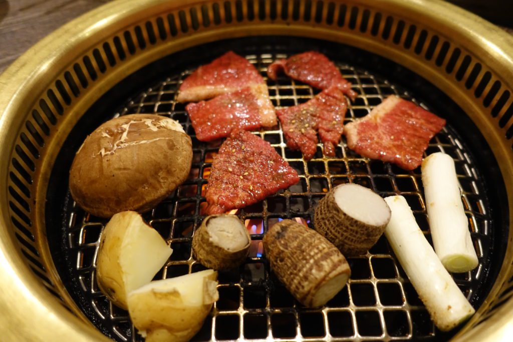My first Japanese BBQ experience Yakiniku Hiro Kyoto Points with a Crew