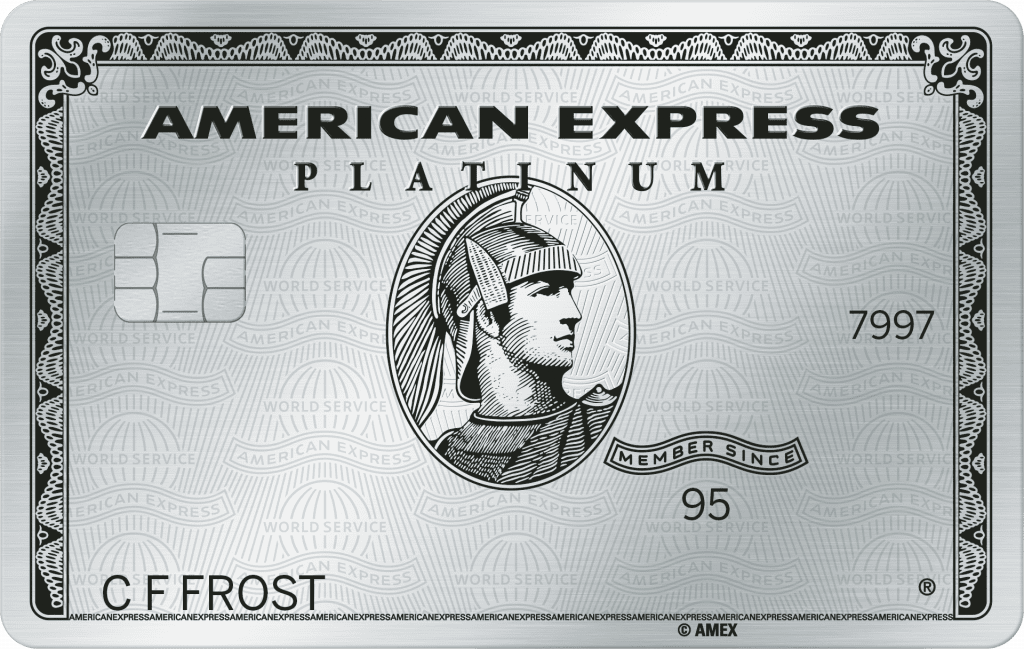 Amex Platinum benefits - metal card