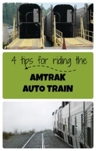 Here are 4 tips if you want to take the Amtrak Auto train from Virginia to Florida