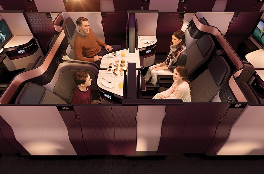 2 highly innovative elements of Qatar’s new ‘super business class’ seat