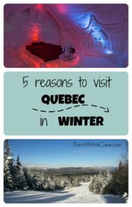 Here are 5 activities if you're looking for fun things to do in Quebec City in the winter. Visit the carnival, the old town, an ice hotel or ...