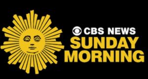 a logo with a sun and text