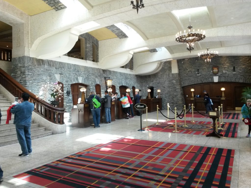 Fairmont Banff Springs lobby