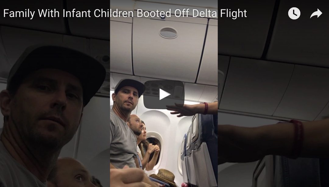 Family kicked off Delta flight for sitting in seat that (kind of) didn’t belong to them