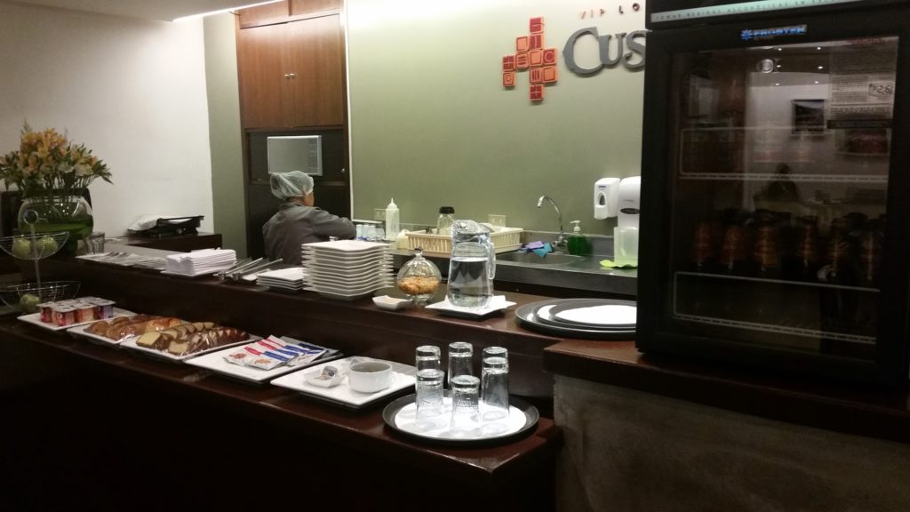 a person behind a counter