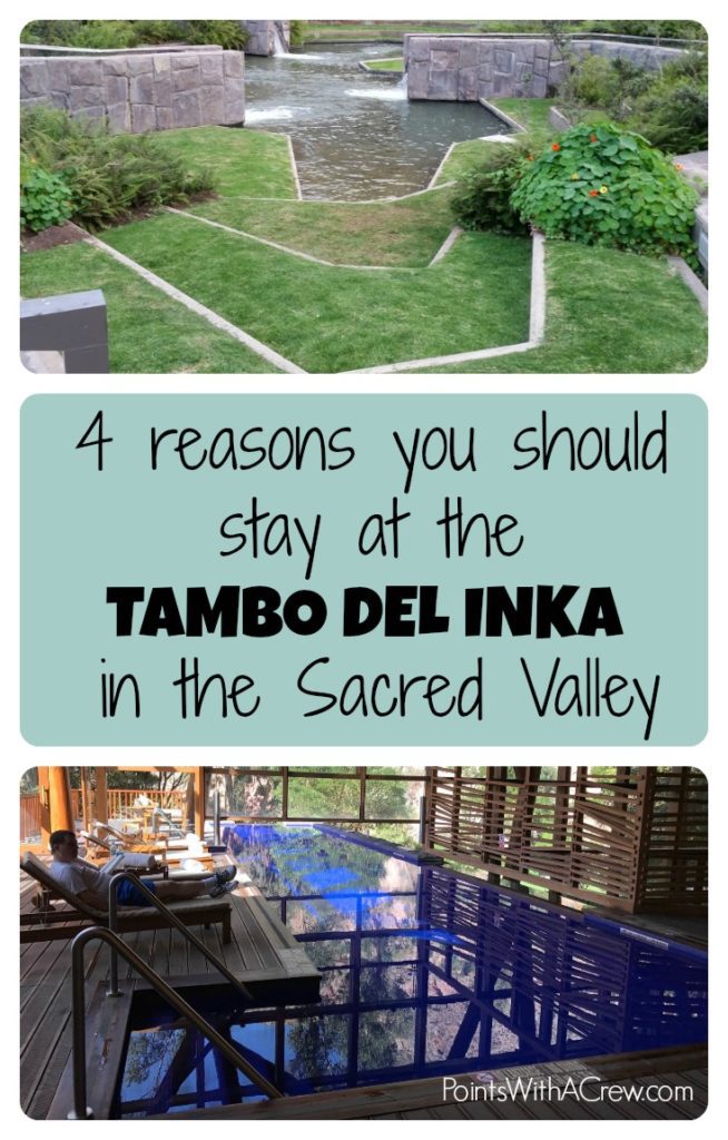 If you travel to the Sacred Valley of the Incas in Cuzco Peru, here are 4 reasons to stay at the Tambo del Inka hotel.  You'll see... 